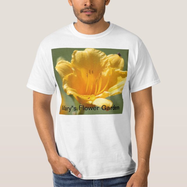 Daylilie skjorta t-shirt (Framsida)