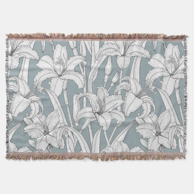 Daylilies Filt (Framsidan)