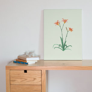 Daylilies Flower Fine Art Kanvastryck