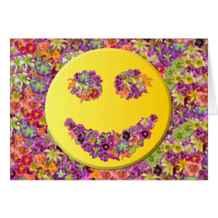 Daylilies gör mig Lycklig! Hälsningskort