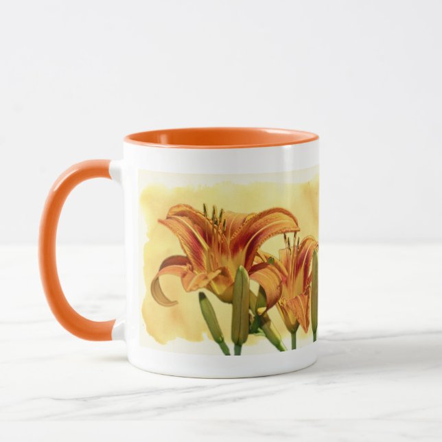 Daylilies - Hemerocallis Mugg (Vänster)