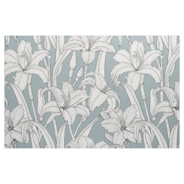 Daylilies Tyg (Fat Quarter)