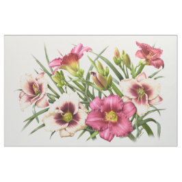 Daylily Bouquet Rubies Tyg