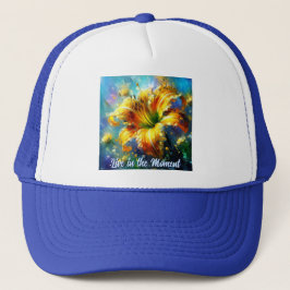 Daylily Daylilies Flower Yellow Teal Personalized Keps