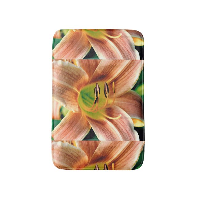 Daylily Macro Badrumsmatta (Framsidan (Vertikal))