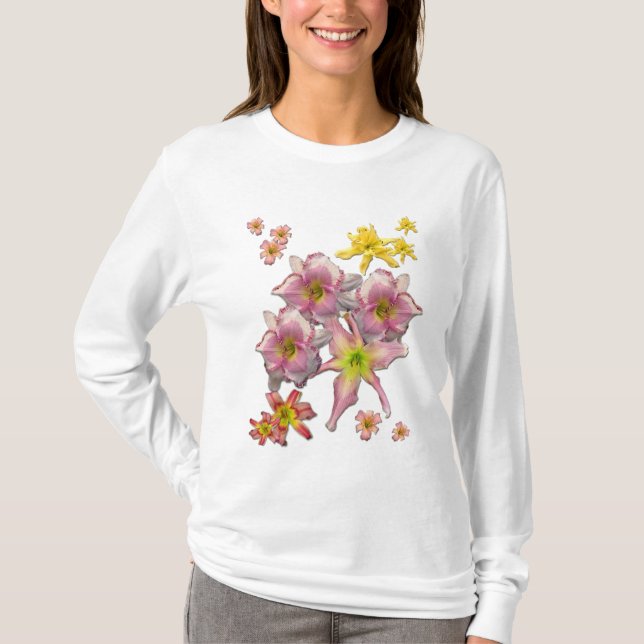 Daylilyblom Tee Shirt (Framsida)