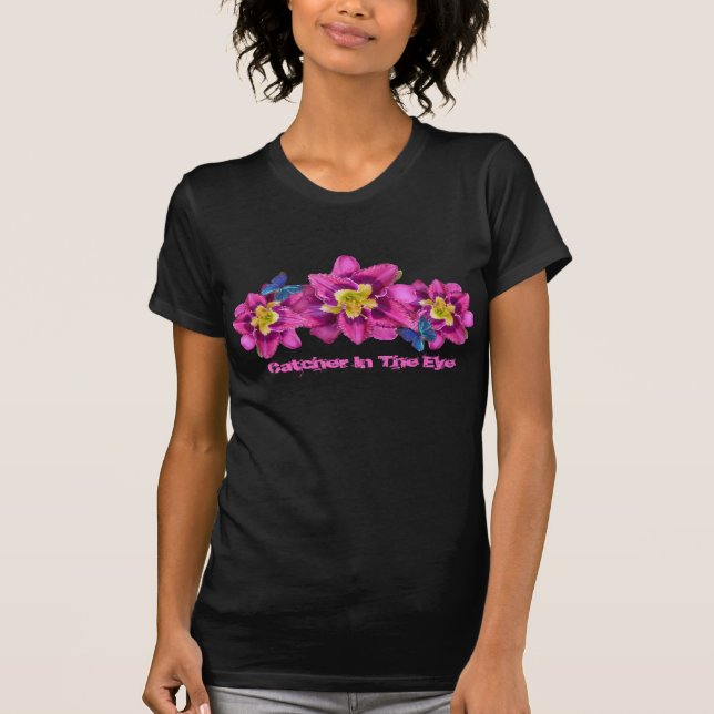 Daylily'stoppare i Eye'en Tee Shirt (Framsida)