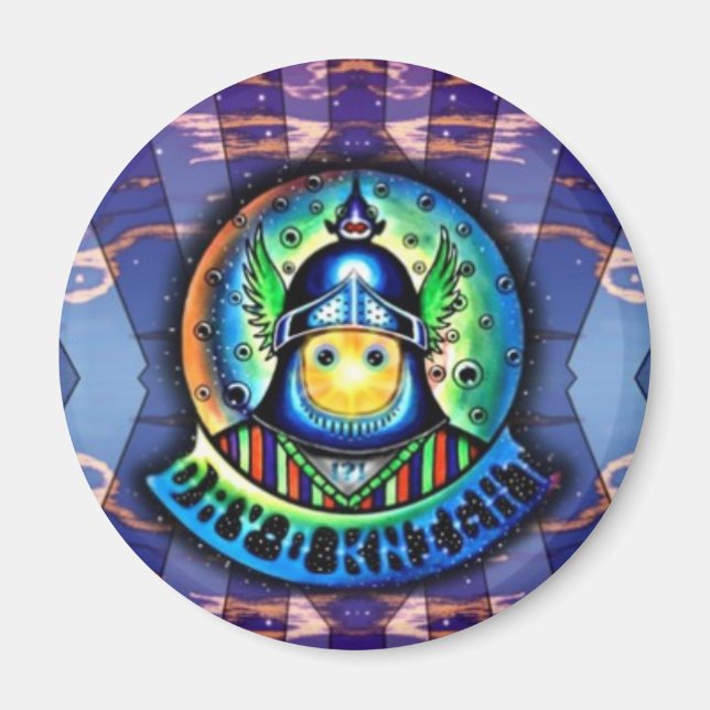 DayO Knight Design Studio-Logotyp Magnet (Framsidan)