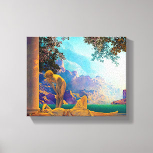 Dayrast, 1922 av Maxfield Parrish Canvastryck