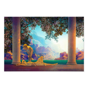 Dayrast, 1922 av Maxfield Parrish Fototryck