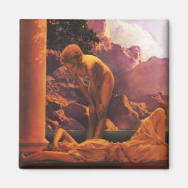 ’Dayrast’ (detalj), av Maxfield Parrish Magnet