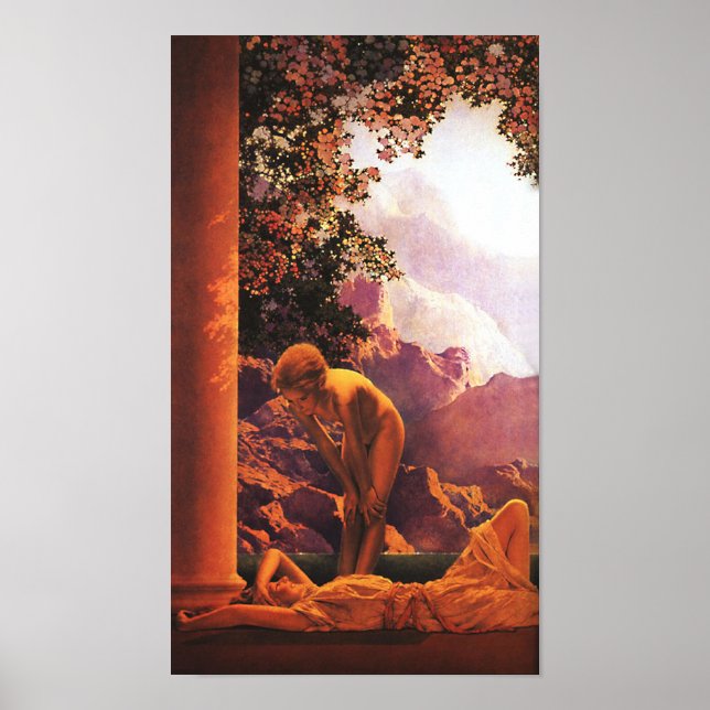 Dayrast, Maxfield Parrish Poster (Framsidan)