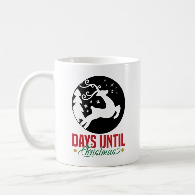 Days Until Christmas-14531 Kaffemugg (Vänster)