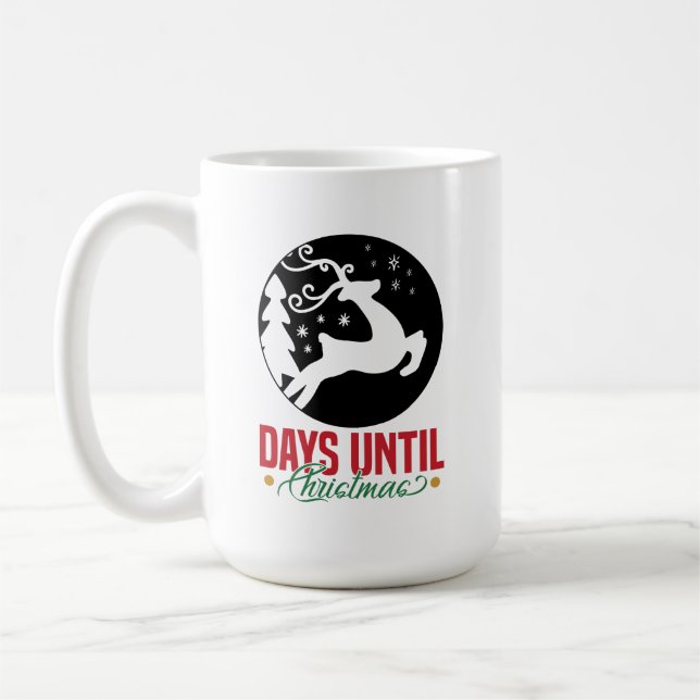 Days Until Christmas-14531 Kaffemugg (Vänster)