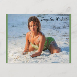 Daysha Nichole McGinnis, strand, vykort