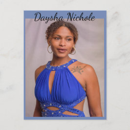 Daysha Nichole McGinnis, vykort