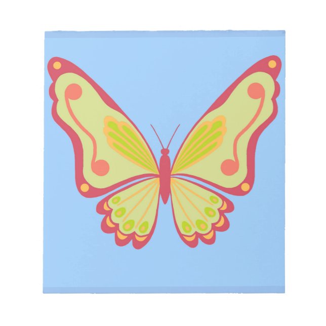 Daytime Butterfly Anteckningsblock (Framsida)