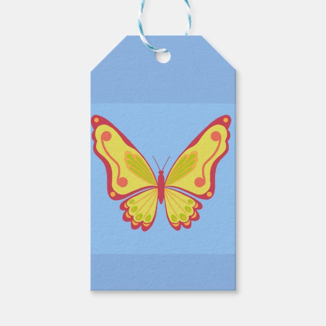 Daytime Butterfly Presentetikett (Framsidan)