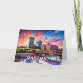 Dayton abstrakt konst kort