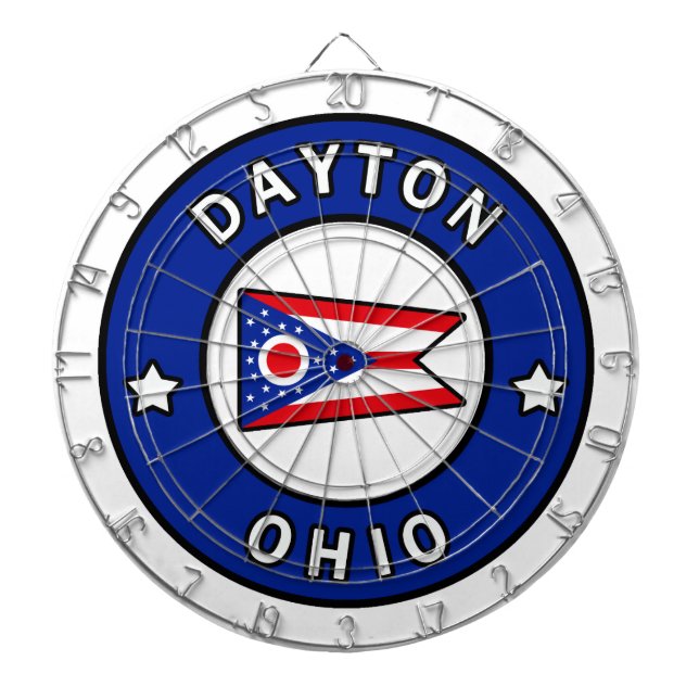 Dayton Ohio Darttavla (Framsidan)
