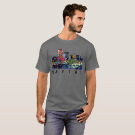 Dayton, Ohio i graffiti T-shirt