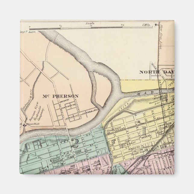 Dayton, Ohio Magnet (Framsidan)