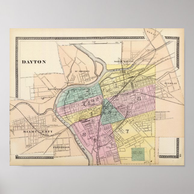 Dayton, Ohio Poster (Framsidan)