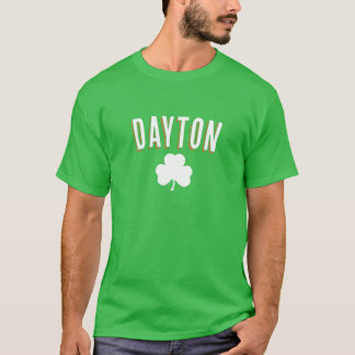 Dayton Ohio St. Patrick's Day Irish Shamrock T Shirt