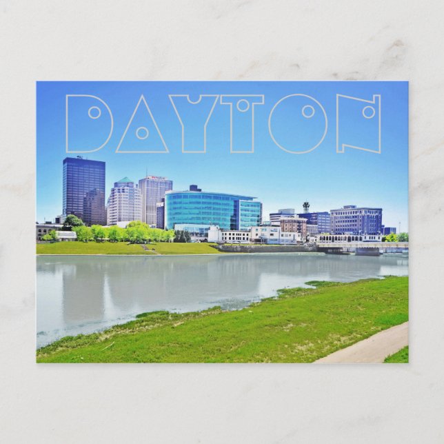 Dayton, Ohio, USA Vykort (Framsida)