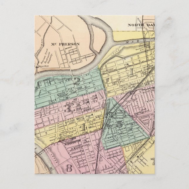 Dayton, Ohio Vykort (Framsida)