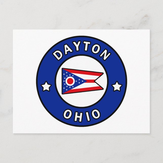 Dayton Ohio Vykort (Framsida)