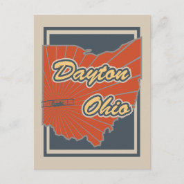 Dayton, Ohio-vykort - vykort för resor