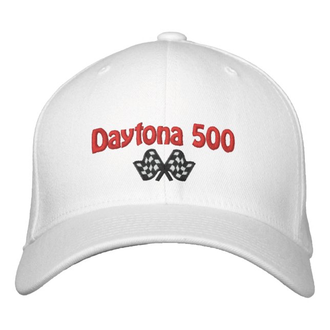 Daytona 500-Tävlans tak Broderad Keps (Framsida)