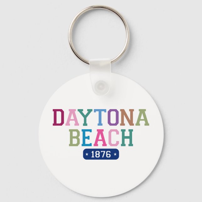 Daytona Beach 1876 Nyckelring (Framsida)