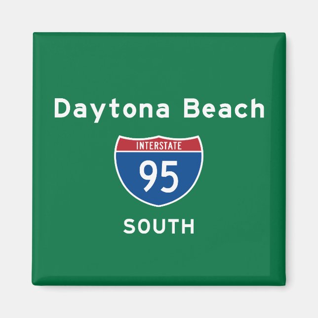 Daytona Beach 95 Magnet (Framsidan)