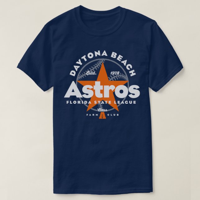 Daytona Beach Astros T Shirt (Design framsida)