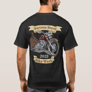Daytona Beach Bike Week 2023 Motorcykel T Shirt