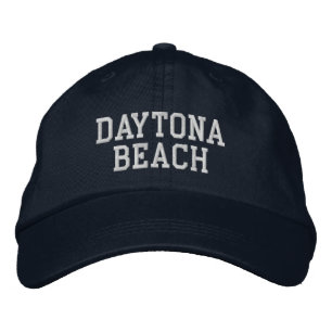 Daytona Beach Embroiderade Florida Baseball Hat Broderad Keps