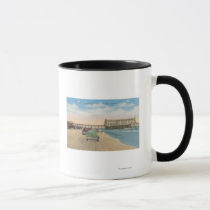 Daytona Beach FL - stranden beskådar av pirkasino Mugg