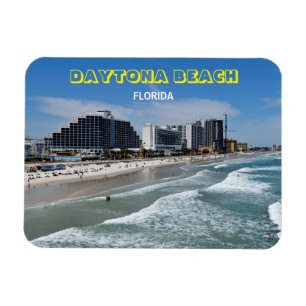 Daytona Beach Florida bakgrund Magnet