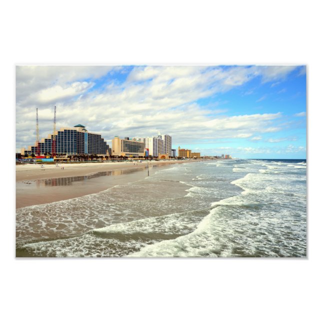 Daytona Beach Florida Fototryck (Framsidan)