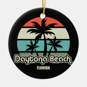 Daytona Beach,Florida Julgransprydnad Keramik