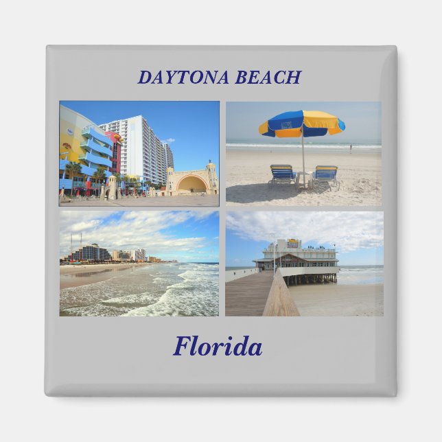 Daytona Beach Florida Magnet (Framsidan)