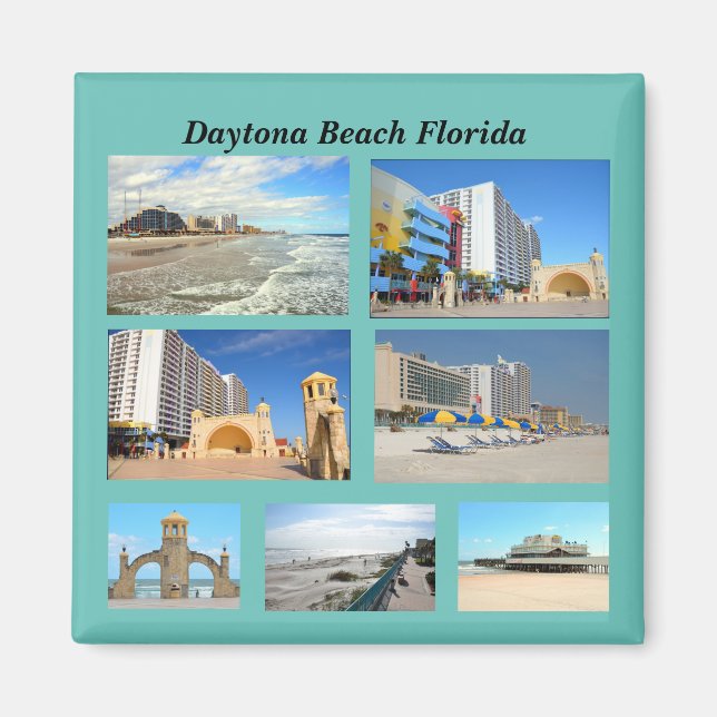 Daytona Beach Florida Magnet (Framsidan)