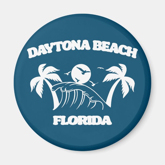 Daytona Beach Florida Magnet (Framsidan)