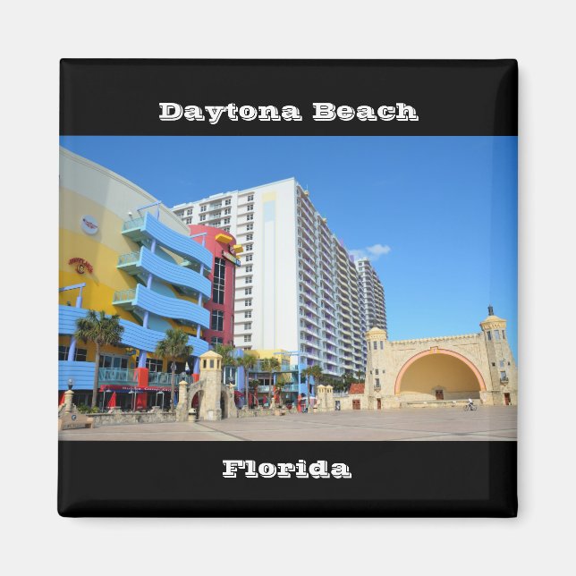 Daytona Beach, Florida Magnet (Framsidan)