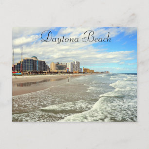 Daytona Beach Florida Photograph Postcard Keepsaké Vykort