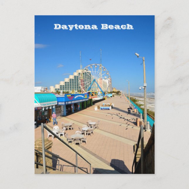 Daytona Beach, Florida Postcard Vykort (Framsida)