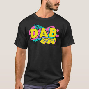 Daytona Beach Florida Retro 90-talets Logotyp T Shirt