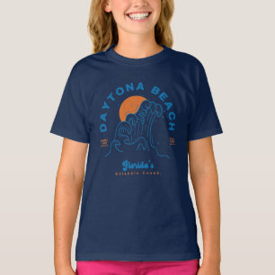 DAYTONA BEACH FLORIDA SOMMER VÅGAR VACATION T SHIRT